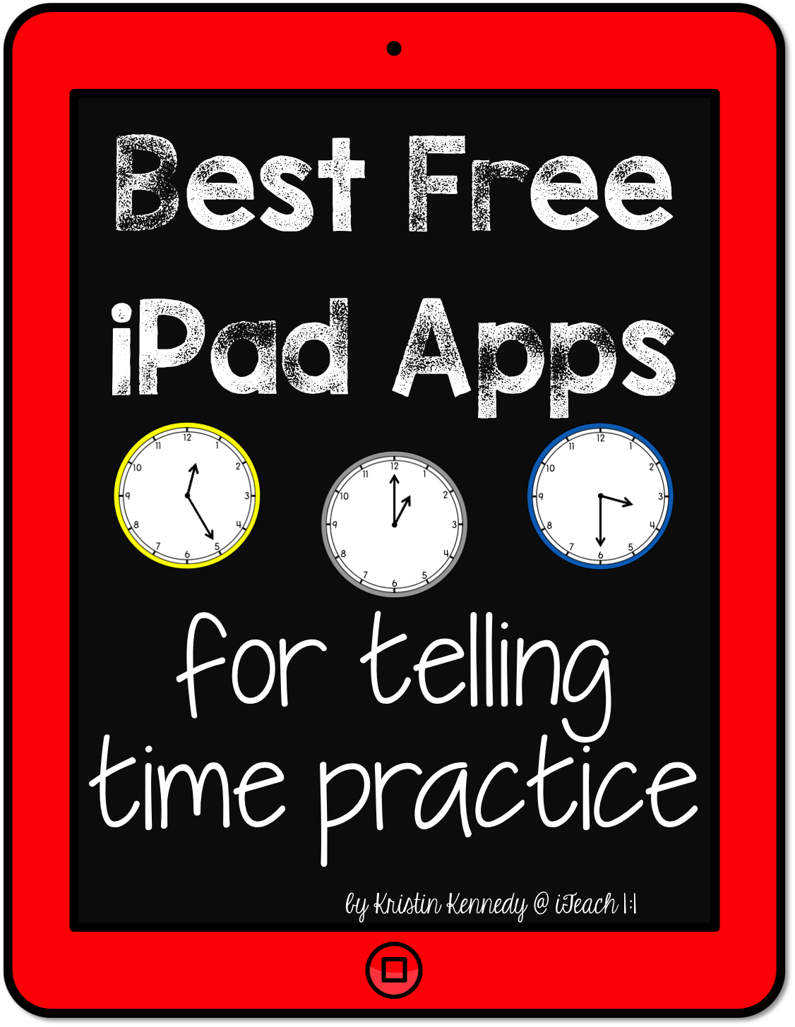 Free Telling Time Apps for the iPad iTeach 11 Bloglovin’